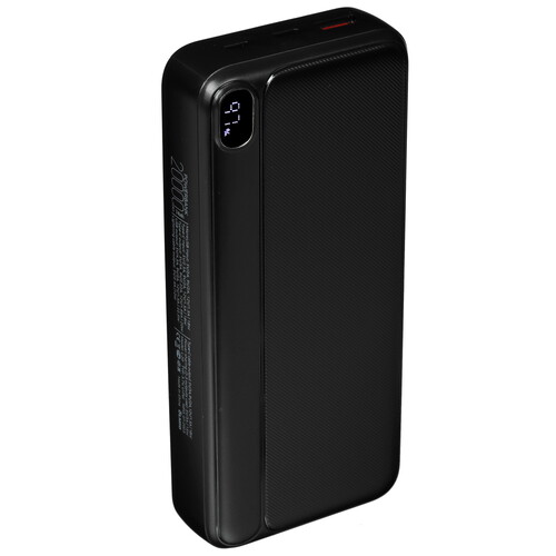 Купить Портативный аккумулятор Olmio L-20 черный  5466469. Характеристики, отзывы и цены в Донецке