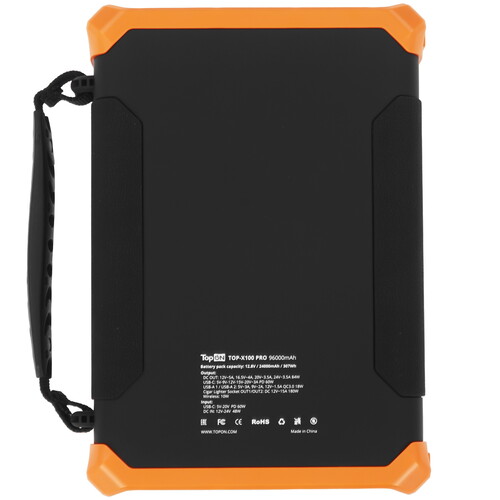 Купить Портативная зарядная станция TopON TOP-X100 PRO черный  5485551. Характеристики, отзывы и цены в Донецке