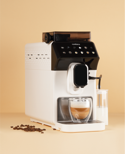 Купить Кофемашина автоматическая Rombica Barista CLZ-Z07T белый  5610989. Характеристики, отзывы и цены в Донецке