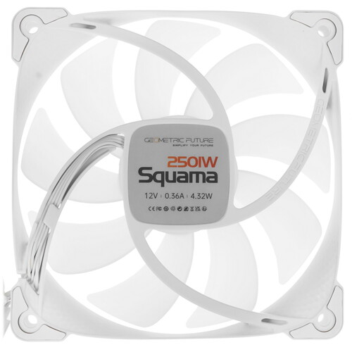 Купить Комплект вентиляторов Geometric Future Squama 2501W Triple Pack [1F2501W312001] белый  5615651. Характеристики, отзывы и цены в Донецке