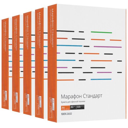 Купить Бумага Марафон Стандарт белый  5610089. Характеристики, отзывы и цены в Донецке