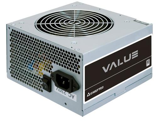 Купить Блок питания Chieftec VALUE 500W [APB-500B8] серый  1215373. Характеристики, отзывы и цены в Донецке