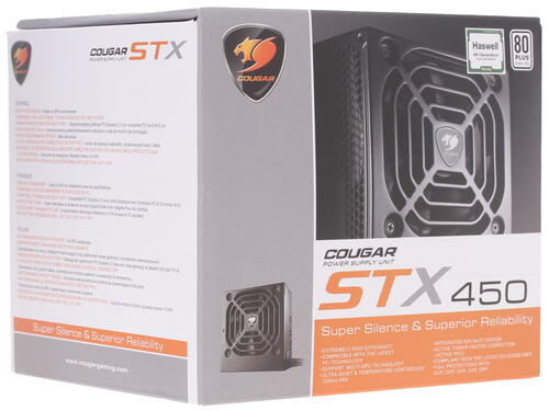 Купить Блок питания Cougar STX 450W  1040323. Характеристики, отзывы и цены в Донецке