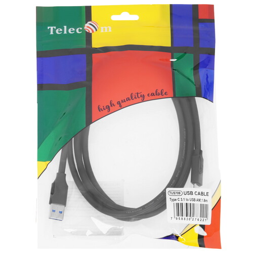 Купить Кабель Telecom USB 3.2 Gen 1 Type-C - USB 3.2 Gen 1 Type-A  9272191. Характеристики, отзывы и цены в Донецке