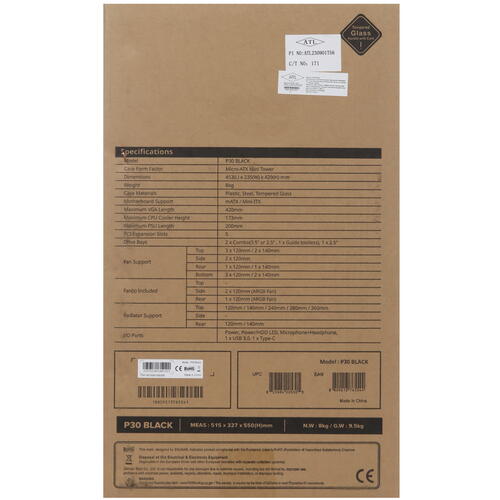 Купить Корпус ZALMAN P30  5431570. Характеристики, отзывы и цены в Донецке