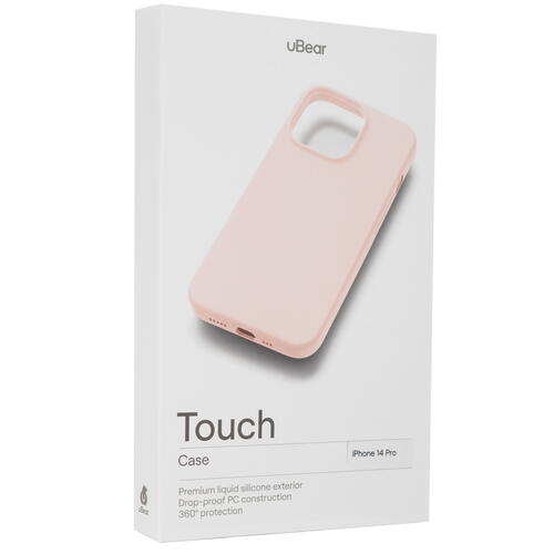 Купить Накладка  uBear Touch Case для Apple iPhone 14 Pro розовый  5460718. Характеристики, отзывы и цены в Донецке