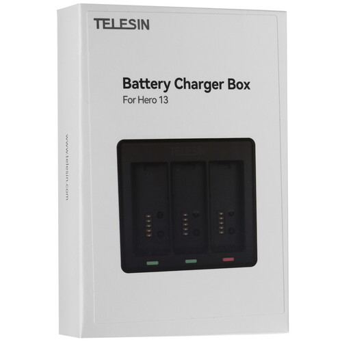 Купить Зарядное устройство Telesin S0-BCG-12-TGP  5606899. Характеристики, отзывы и цены в Донецке