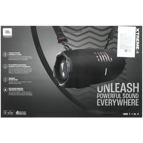 Купить Портативная колонка JBL Xtreme 4, черный  5464563. Характеристики, отзывы и цены в Донецке