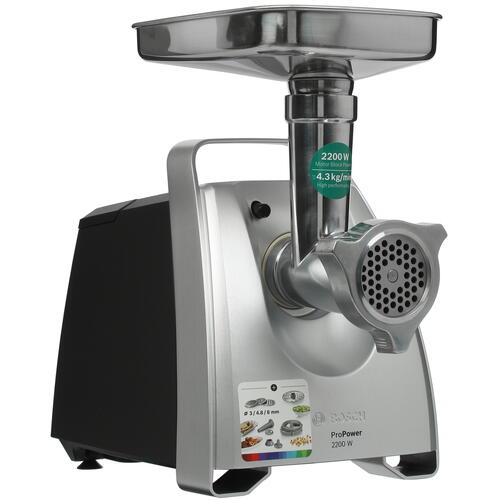 Купить Мясорубка электрическая Bosch MFW68680 черный  5079773. Характеристики, отзывы и цены в Донецке