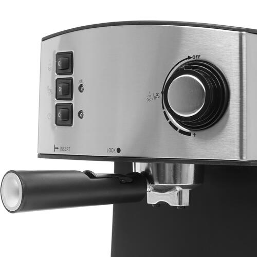 Купить Кофеварка рожковая Clatronic ES 3643 черный  8117058. Характеристики, отзывы и цены в Донецке