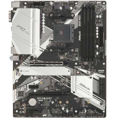 Купить Материнская плата ASRock B550 Pro4  1663302. Характеристики, отзывы и цены в Донецке