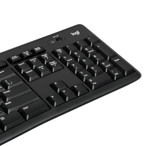 Купить Клавиатура+мышь беспроводная   Logitech MK270 черный  5408445. Характеристики, отзывы и цены в Донецке