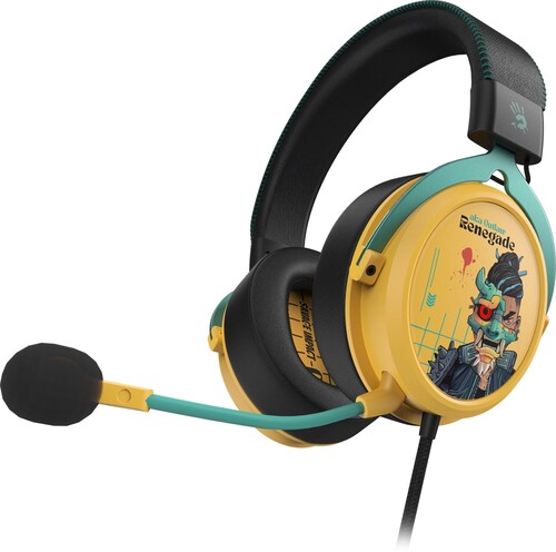 Купить Проводные наушники A4Tech Bloody M595 желтый 2024  5610766. Характеристики, отзывы и цены в Донецке