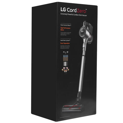 Купить Пылесос  вертикальный  LG A9N-MASTERX  черный  5080879. Характеристики, отзывы и цены в Донецке