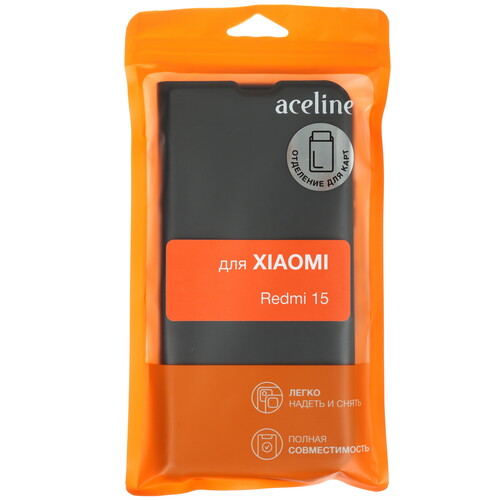 Купить Чехол-книжка  Aceline Kors для Xiaomi REDMI 15 черный  9293303. Характеристики, отзывы и цены в Донецке