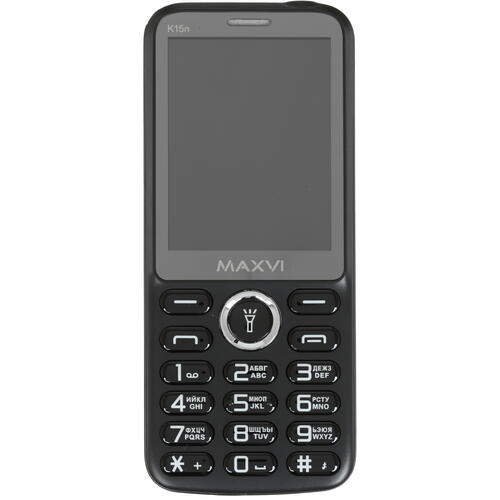 Купить Сотовый телефон Maxvi K15n черный  1605297. Характеристики, отзывы и цены в Донецке