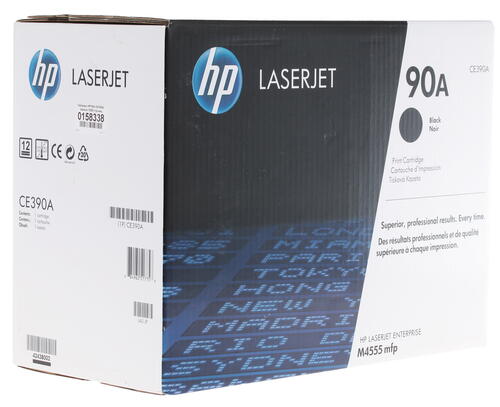 Купить Картридж лазерный HP 90A (CE390A) черный, с чипом  0158338. Характеристики, отзывы и цены в Донецке