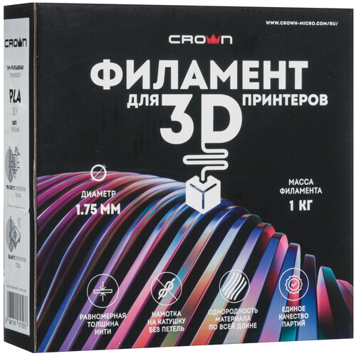 Купить Пластик CROWN CM-FILPLAS006G  9229255. Характеристики, отзывы и цены в Донецке