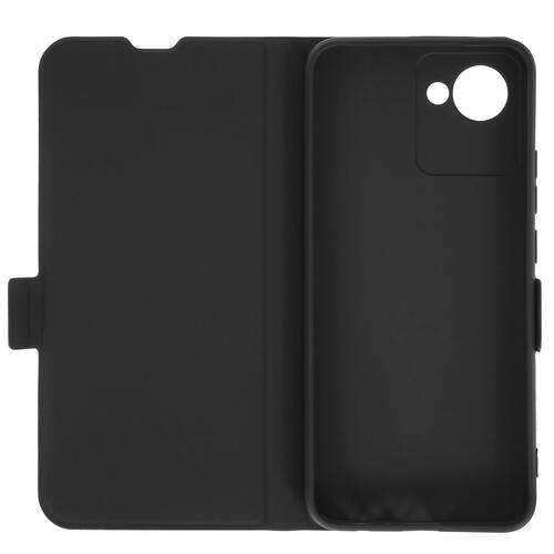 Купить Чехол-книжка  Aceline Strap для realme C30 черный  5067153. Характеристики, отзывы и цены в Донецке