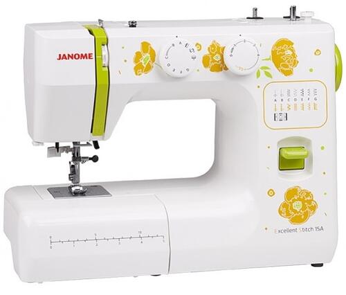 Купить Швейная машина Janome Excellent Stitch 15A  5358194. Характеристики, отзывы и цены в Донецке