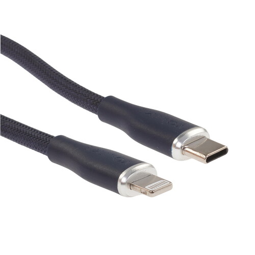 Купить Кабель круглый VOLTME Lightning 8-pin - USB Type-C синий 2 м  9210878. Характеристики, отзывы и цены в Донецке