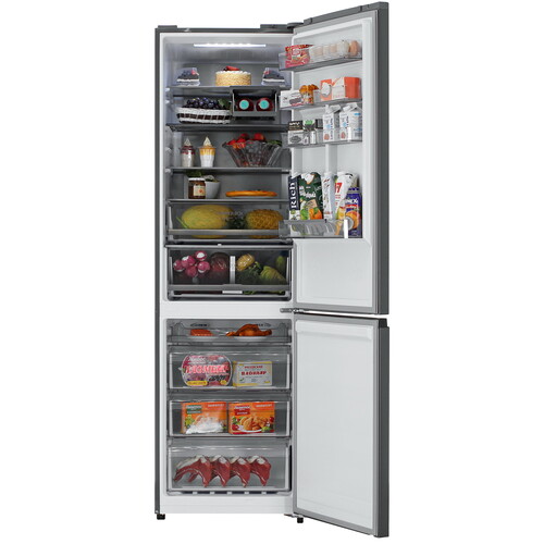 Купить Холодильник с морозильником   Eigen Stark R01A серебристый  9250034. Характеристики, отзывы и цены в Донецке