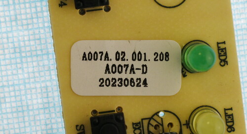 Купить Плата (FK + LED-ind) для мобильного кондиционера Aceline AC-PS07PO/W  9092273. Характеристики, отзывы и цены в Донецке