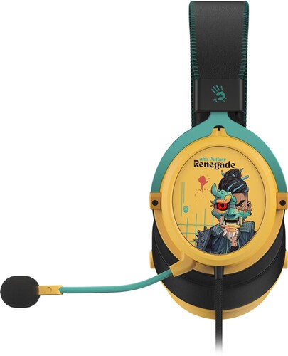 Купить Проводные наушники A4Tech Bloody M595 желтый 2024  5610766. Характеристики, отзывы и цены в Донецке