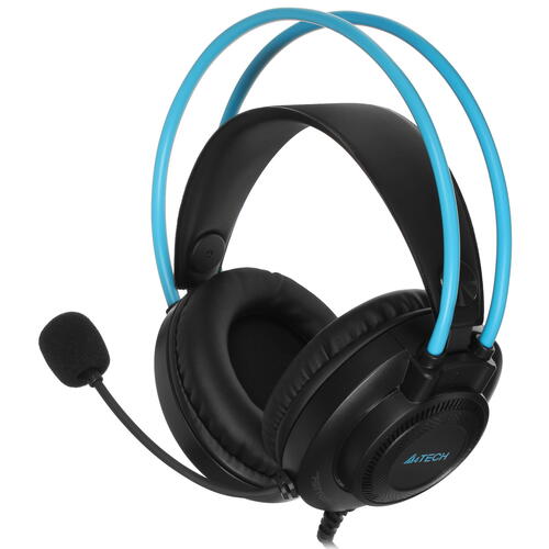 Купить Проводные наушники A4Tech Fstyler FH200U голубой  4758265. Характеристики, отзывы и цены в Донецке