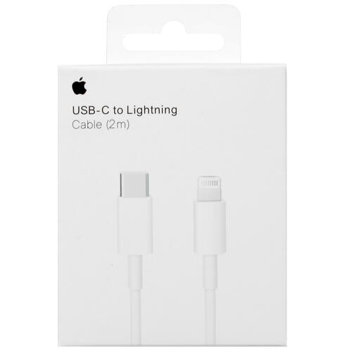 Купить Кабель круглый Apple Lightning 8-pin MFI - USB Type-C белый 2 м  5406081. Характеристики, отзывы и цены в Донецке