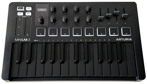 Купить Клавиатура MIDI Arturia MiniLAB 3  5457945. Характеристики, отзывы и цены в Донецке