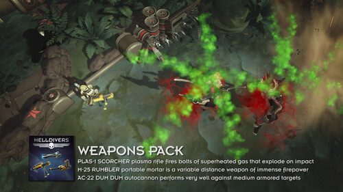 Купить Дополнение для игры HELLDIVERS Weapons Pack (Steam)  5484329. Характеристики, отзывы и цены в Донецке