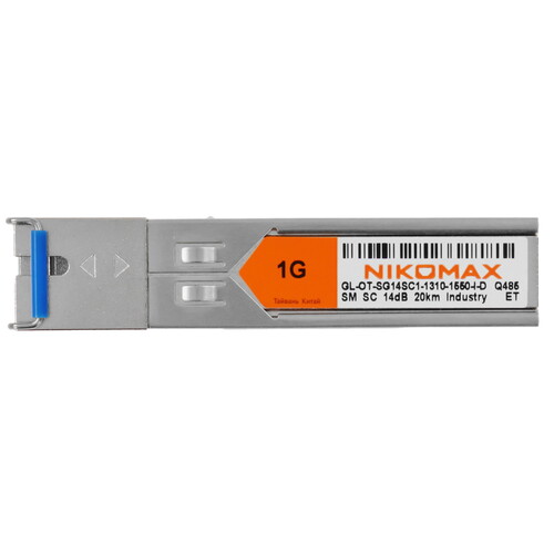 Купить SFP-модуль NIKOMAX GL-OT-SG14SC1-1310-1550-I-D  5631089. Характеристики, отзывы и цены в Донецке