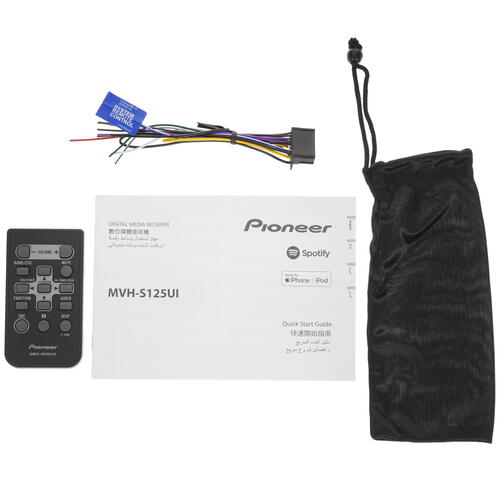 Купить Автопроигрыватель Pioneer MVH-S125UI  5088309. Характеристики, отзывы и цены в Донецке