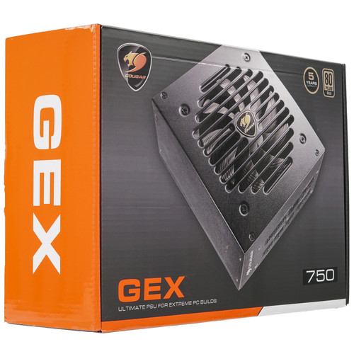 Купить Блок питания Cougar GEX750 [31GE075003P01] черный  1690960. Характеристики, отзывы и цены в Донецке