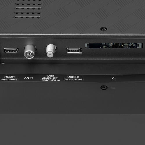 Купить 85" (215 см) LED-телевизор Hyundai H-LED85BU7007 черный  9990931. Характеристики, отзывы и цены в Донецке