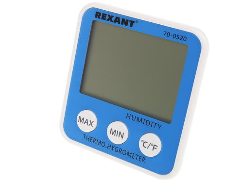 Купить Термогигрометр REXANT 70-0520  1157092. Характеристики, отзывы и цены в Донецке