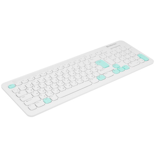 Купить Клавиатура+мышь беспроводная   Defender Cerrato C-978 белый  9197225. Характеристики, отзывы и цены в Донецке