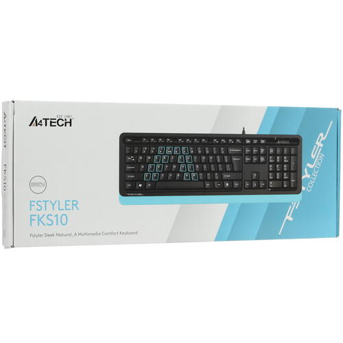 Купить Клавиатура  проводная A4Tech Fstyler FKS10  4888890. Характеристики, отзывы и цены в Донецке