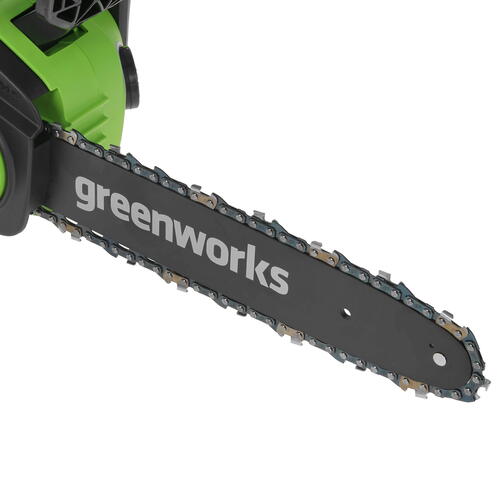 Купить Аккумуляторная цепная пила GreenWorks G40CS30IIK4  шина - 30 см (12")  5081490. Характеристики, отзывы и цены в Донецке