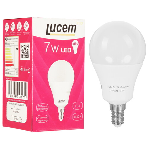 Купить Лампа светодиодная Lucem LM-LBL 7W  9162557. Характеристики, отзывы и цены в Донецке