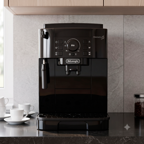 Купить Кофемашина автоматическая Delonghi Magnifica S ECAM 12.121 B черный  5643007. Характеристики, отзывы и цены в Донецке