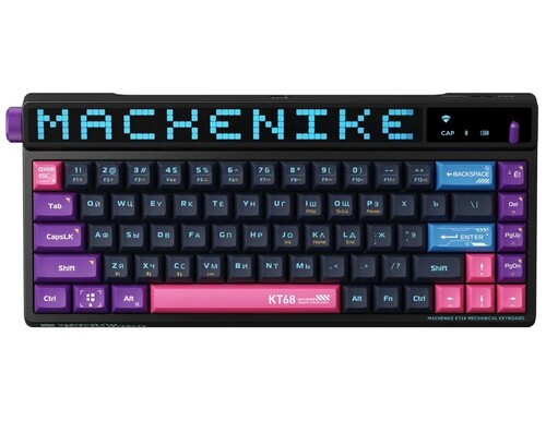 Купить Клавиатура  проводная + беспроводная Machenike KT68 Smart Screen  9306148. Характеристики, отзывы и цены в Донецке