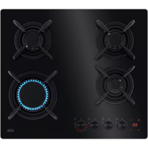 Купить Газовая варочная поверхность AEG HKB64453NB  9124753. Характеристики, отзывы и цены в Донецке