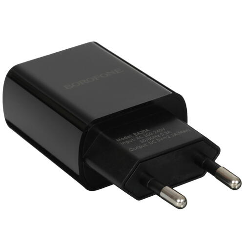 Купить Сетевое зарядное устройство Borofone BA20A Sharp черный  5367574. Характеристики, отзывы и цены в Донецке