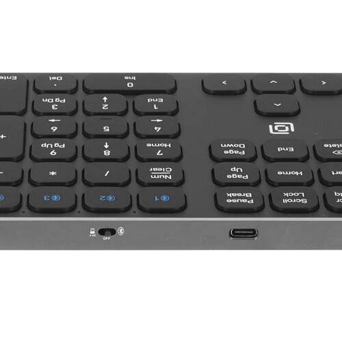 Купить Клавиатура  проводная + беспроводная Oklick K867W  5612564. Характеристики, отзывы и цены в Донецке