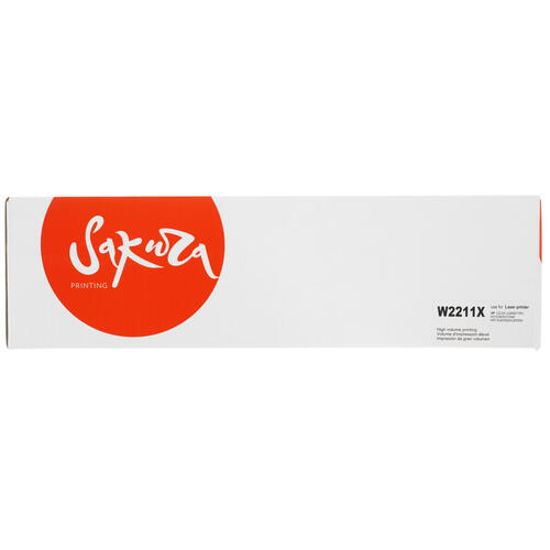 Купить Картридж лазерный SAKURA W2211X голубой  9901756. Характеристики, отзывы и цены в Донецке