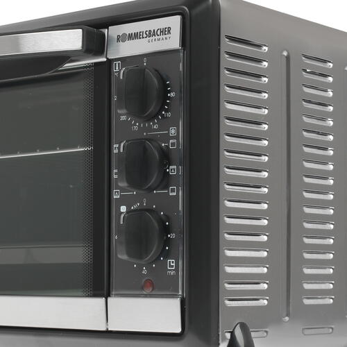 Купить Мини-печь Rommelsbacher BG 1055/E серебристый  8117063. Характеристики, отзывы и цены в Донецке