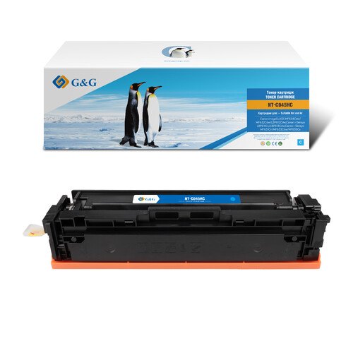 Купить Картридж лазерный G&G NT-C045HC голубой  5303781. Характеристики, отзывы и цены в Донецке