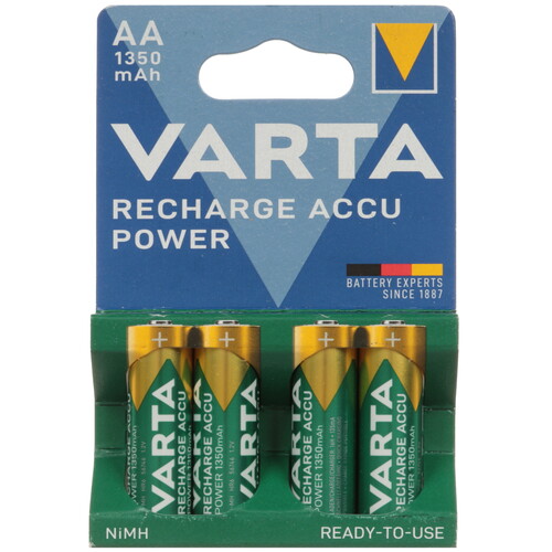 Купить Аккумулятор VARTA Recharge Accu Power 1350 мА*ч  9235064. Характеристики, отзывы и цены в Донецке